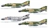 Italeri 1373 F-4 C/D/J PHANTOM II ACES USAF-US Navy Vietnam ACES 1/72